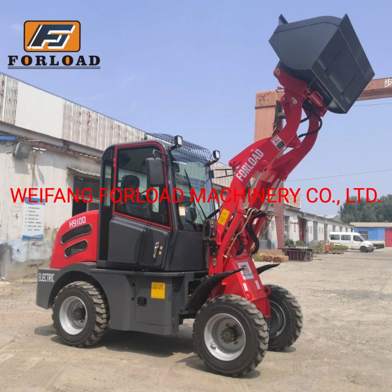 Forload Lithium Battery Trucks, Lithium Battery Forklift and Lithium Battery Wheel Loader, 800kgs Mini Loader for Sale